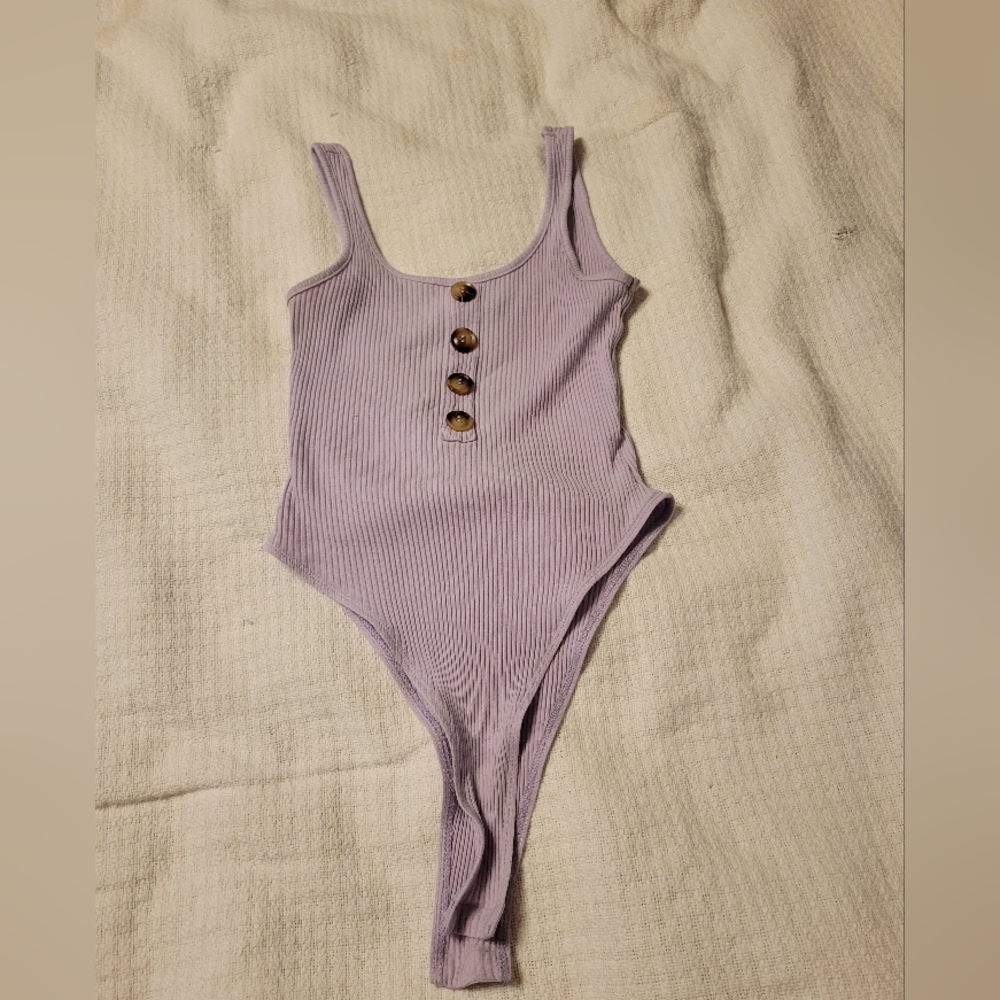 SHEIN PURPLE BODYSUIT